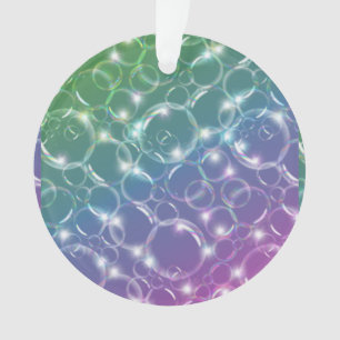 Doorschijnend doorschijnende knelpunten kleurig ornament