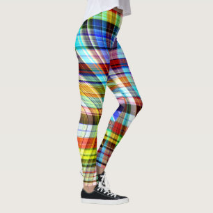 Doorsnede van doorgesneden transparante kleurige s leggings