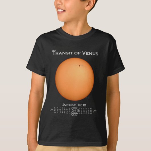 Doortocht van Venus - 2012 T-shirt (Voorkant)