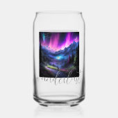 Doorverwezen bos blikvorm glas (Achterkant)