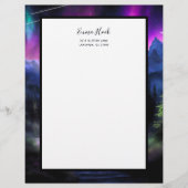 Doorverwezen bos briefhoofd (Voorkant)