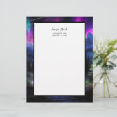 Doorverwezen bos briefhoofd (Staand voorkant)