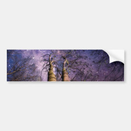 Doorverwezen bos bumpersticker