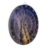 Doorverwezen bos dartbord (Voorkant Links)