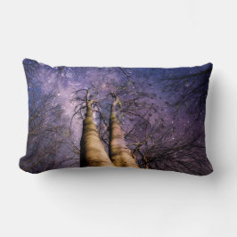 Doorverwezen bos kussen