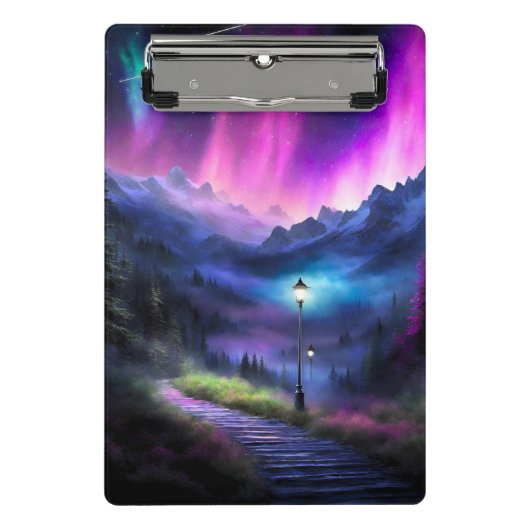 Doorverwezen bos mini klembord (Voorkant)