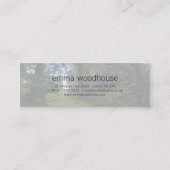 Doorverwezen bos mini visitekaartje (Achterkant)