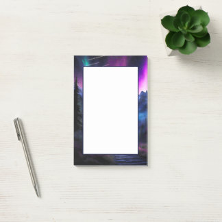 Doorverwezen bos post-it® notes