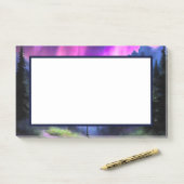 Doorverwezen bos post-it® notes (Op bureau)