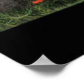 Doorverwezen bos poster (Hoek)