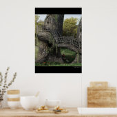 Doorverwezen bos poster (Keuken)