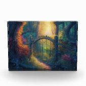 Doorverwezen bostuin | Digitaal kunstblok Fotoblokken (Voorkant)