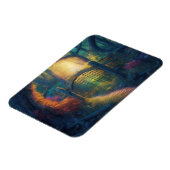 Doorverwezen bostuin | Digitale kunst Magneet (Linkerzijde)