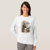 Doorverwezen paddenstoelen t-shirt (Voorkant volledig)