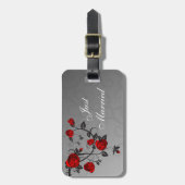 Doorverwezen Rozen Bagagelabel (Voorkant verticaal)