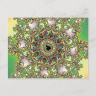 Doorvoer - Fractal Briefkaart