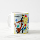 Doorvoerlijn door Wassily Kandinsky Koffiemok (Voorkant links)