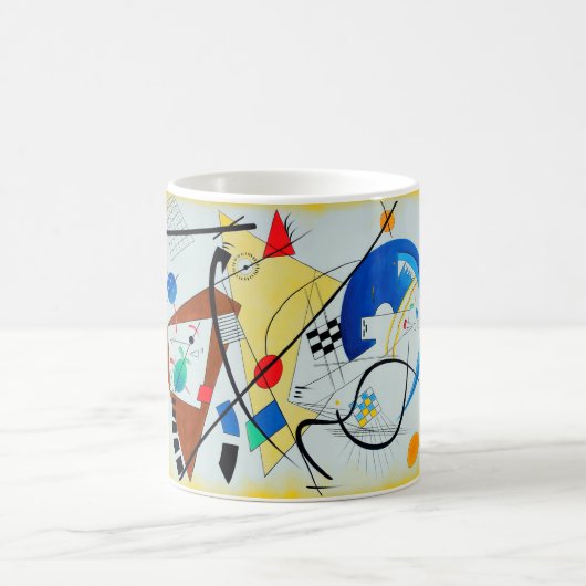 Doorvoerlijn door Wassily Kandinsky Koffiemok (Center)