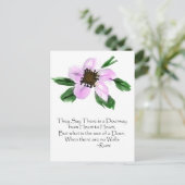 Doorway Rumi Waterverf Briefkaart (Staand voorkant)