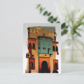 Doorway, Tunesië, Noord-Afrika Briefkaart (Staand voorkant)