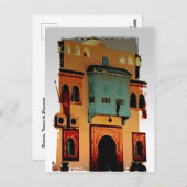 Doorway, Tunesië, Noord-Afrika Briefkaart (Voorkant / Achterkant)