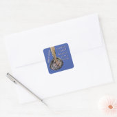 doorweekt hoefje Epsom zouten bad Vierkante Sticker (Envelop)
