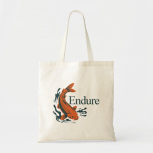 Doorzetten – Japans Koi-symbool voor Veerkracht Tote Bag