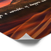 Doorzettingsvermogen (Chinees) op Poster (Hoek)