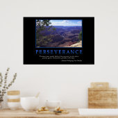 doorzettingsvermogen poster (Keuken)