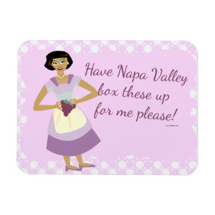 Doos deze druiven reeds! magneet