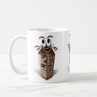 Doos- en cartoon chocolademelk koffiemok