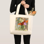 Doos, Gulf Fritillary Grote Tote Bag (Voorkant (product))