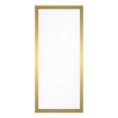 DOOS LOGO met UW INITIAAL/MONOGRAM in Faux Gold Reclamekaart (Achterkant)