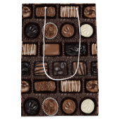 Doos met chocolade Gift Bag Medium Cadeauzakje (Achterkant)