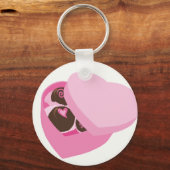Doos met chocolade sleutelhanger (Voorkant)