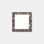 Doos met chocoladenotities post-it® notes (Voorkant)