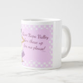 Doos met deze druiven die al grappig zijn extra grote mok (Voorkant rechts)