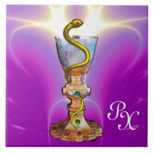 DOOS MET HYGEIA MONOGRAM Medicine, Pharmacy Pink Tegeltje