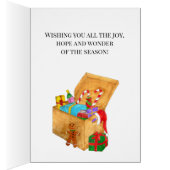 Doos met kerstcadeaus (Binnen (Rechts))