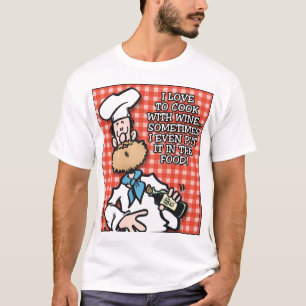 Doos met wijn t-shirt