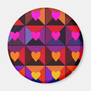 Doos valentijnskaarten magneet