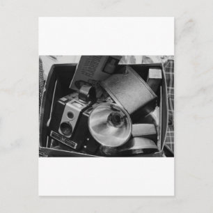 Doos van de Oude Kodak Cameras Briefkaart