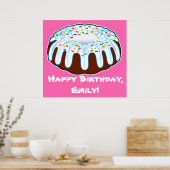 Doos voor  Poster met geboortedatum (Keuken)