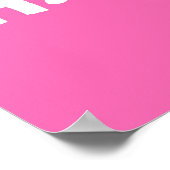 Doos voor  Poster met geboortedatum (Hoek)