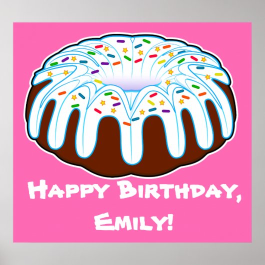 Doos voor  Poster met geboortedatum (Voorkant)