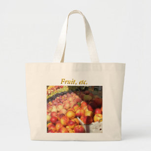 Doos - Vruchten, enz. Grote Tote Bag
