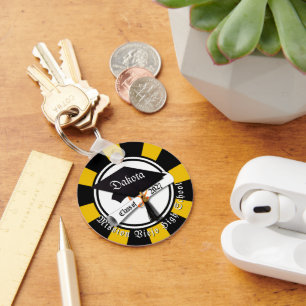 Dop Diploma Klas van 2027 Foto Afstuderen Sleutelhanger