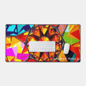 Dopamine Decor Mosaic Mirror Large Bureaumat (Keyboard & Muis)