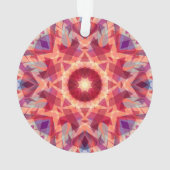 Dopamine décor rouge Jolly Star de Noël (dos)