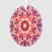 Dopamine décor rouge Jolly Star de Noël (devant)